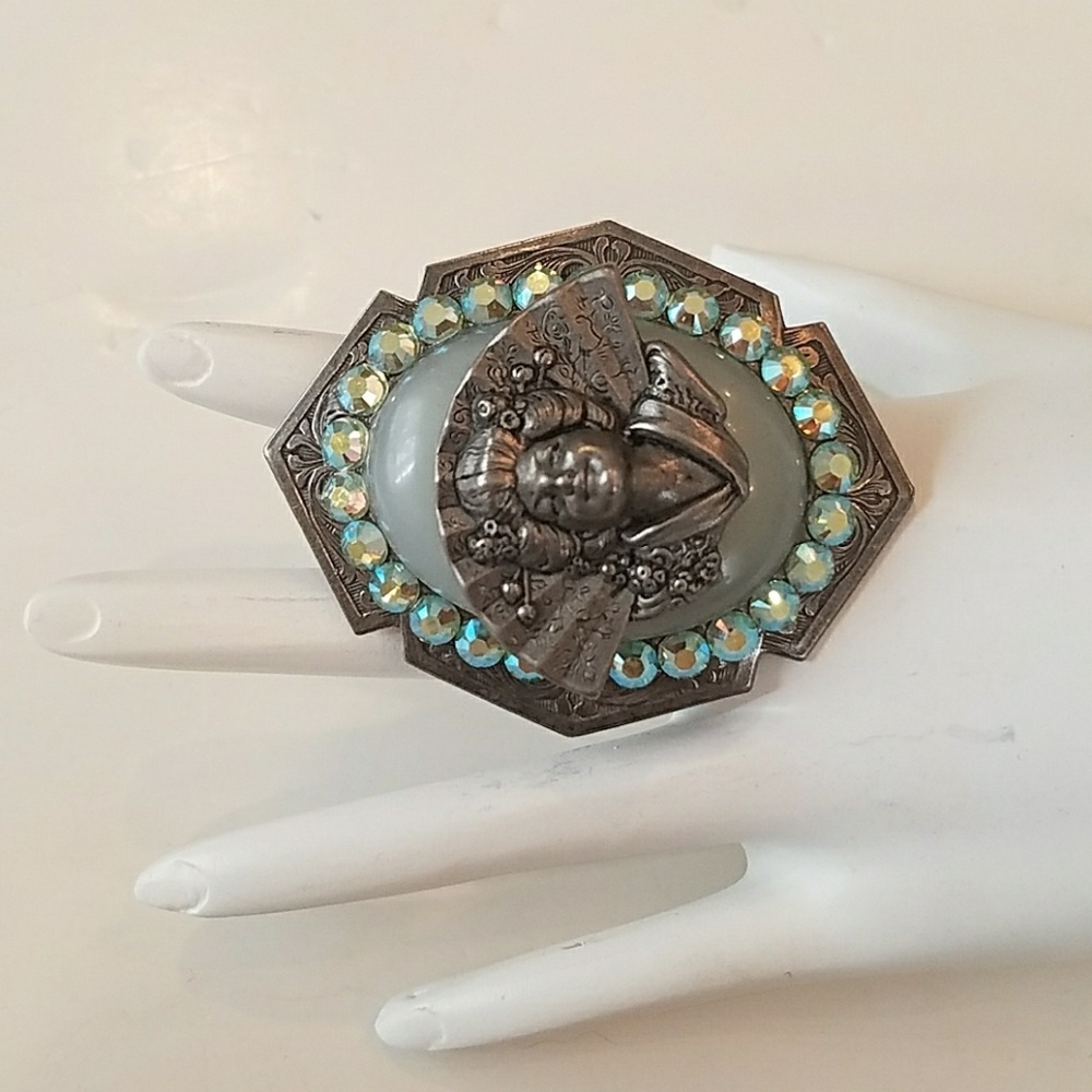 GASOLINE GLAMOUR CHARM RING GEISHA LADY